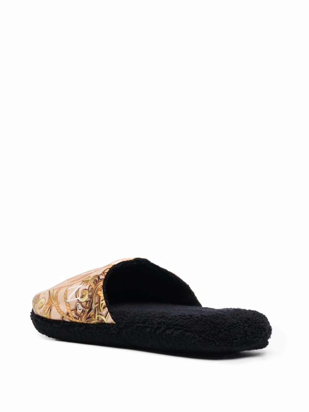 baroque-print house slippers - 3