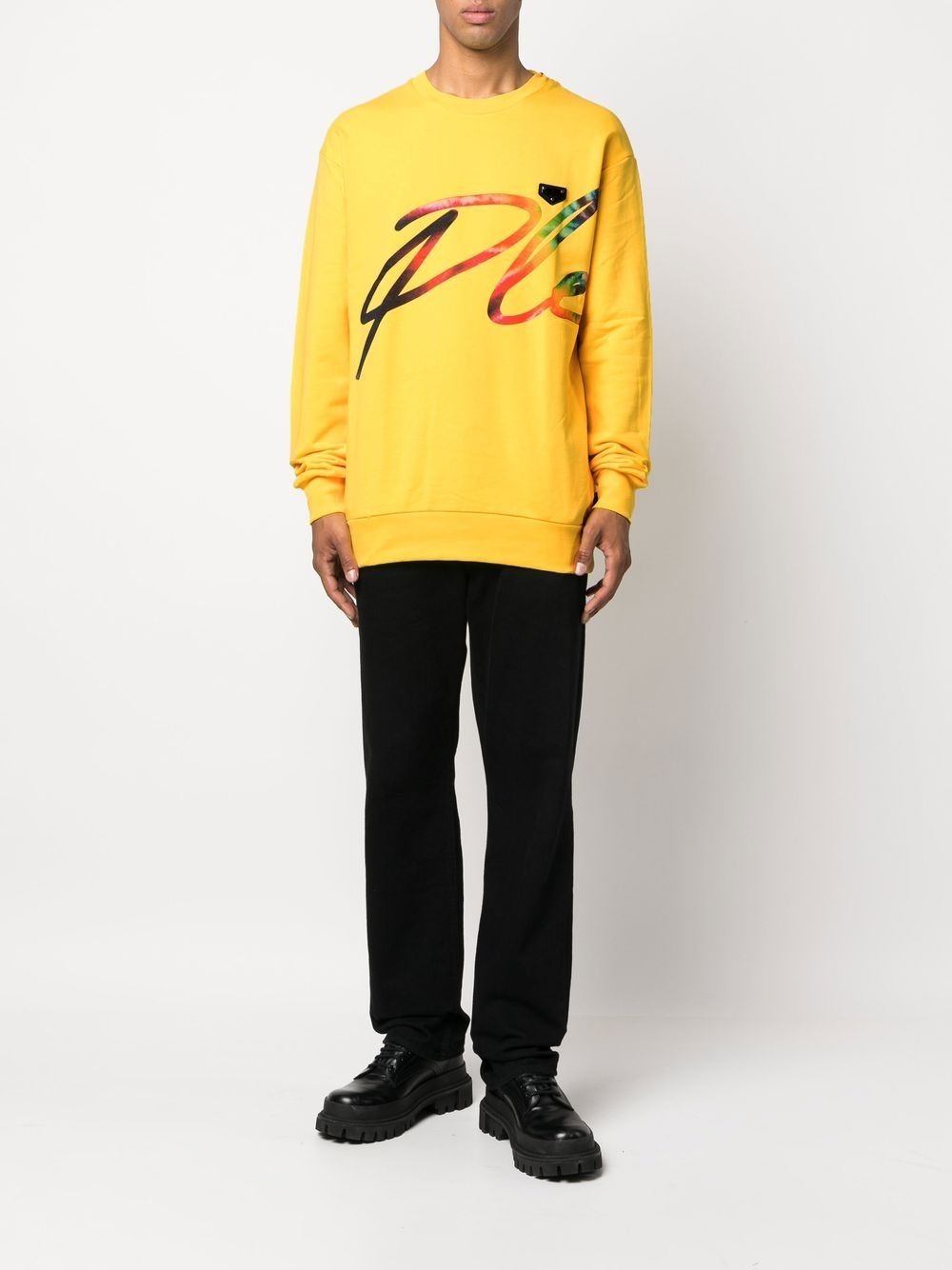 Signature logo-print sweatshirt - 3