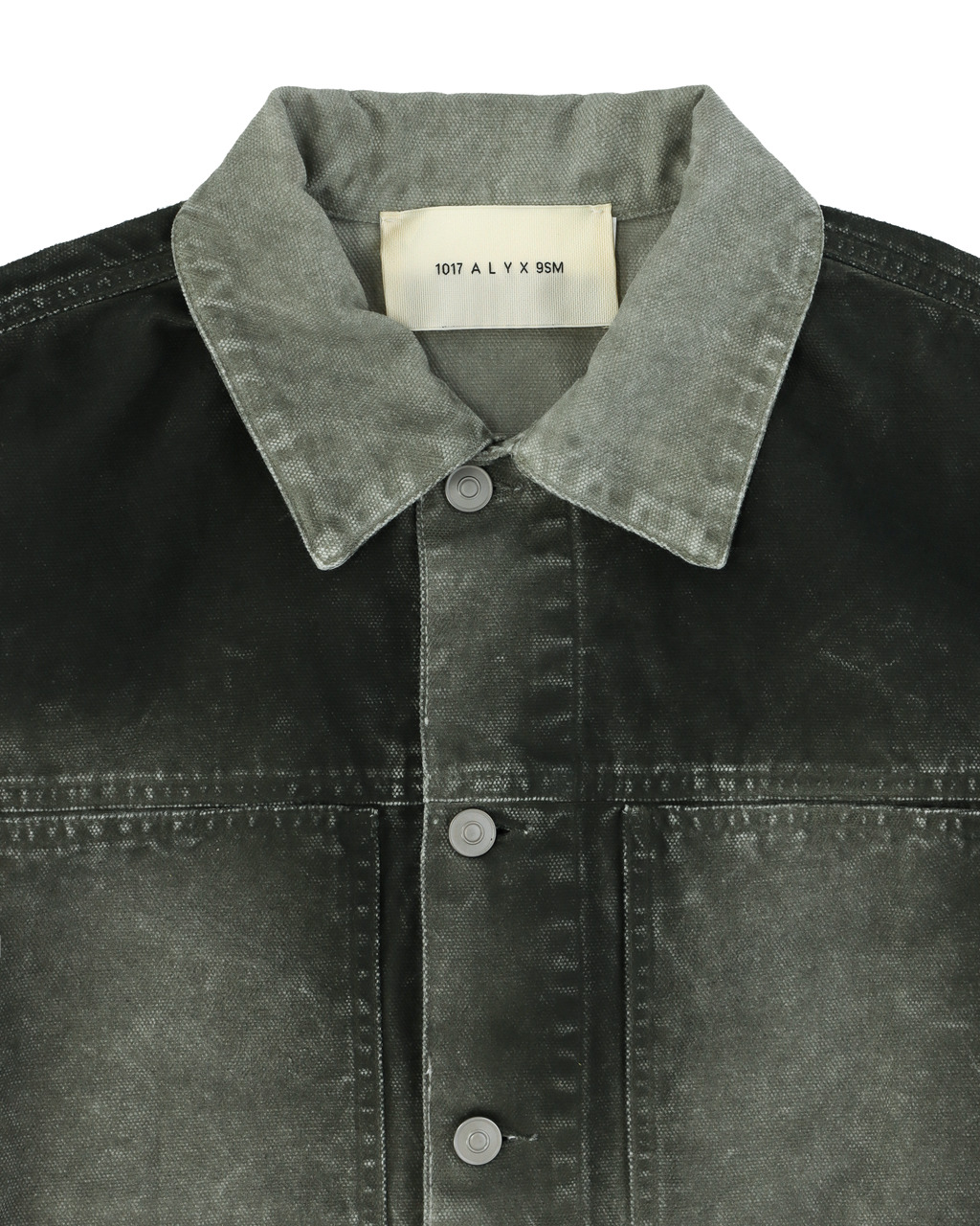 OVERDYED CANVAS BUCKLE JACKET - 6