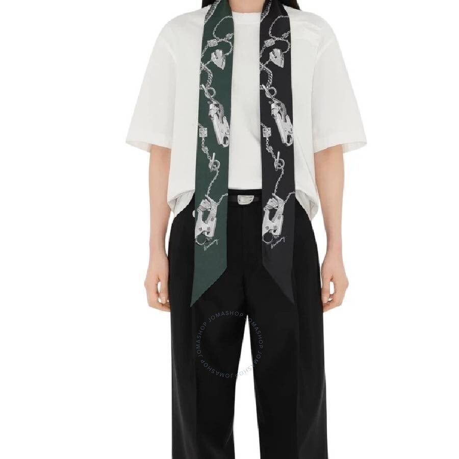 Burberry Graphic Print Silk Scarf - 3