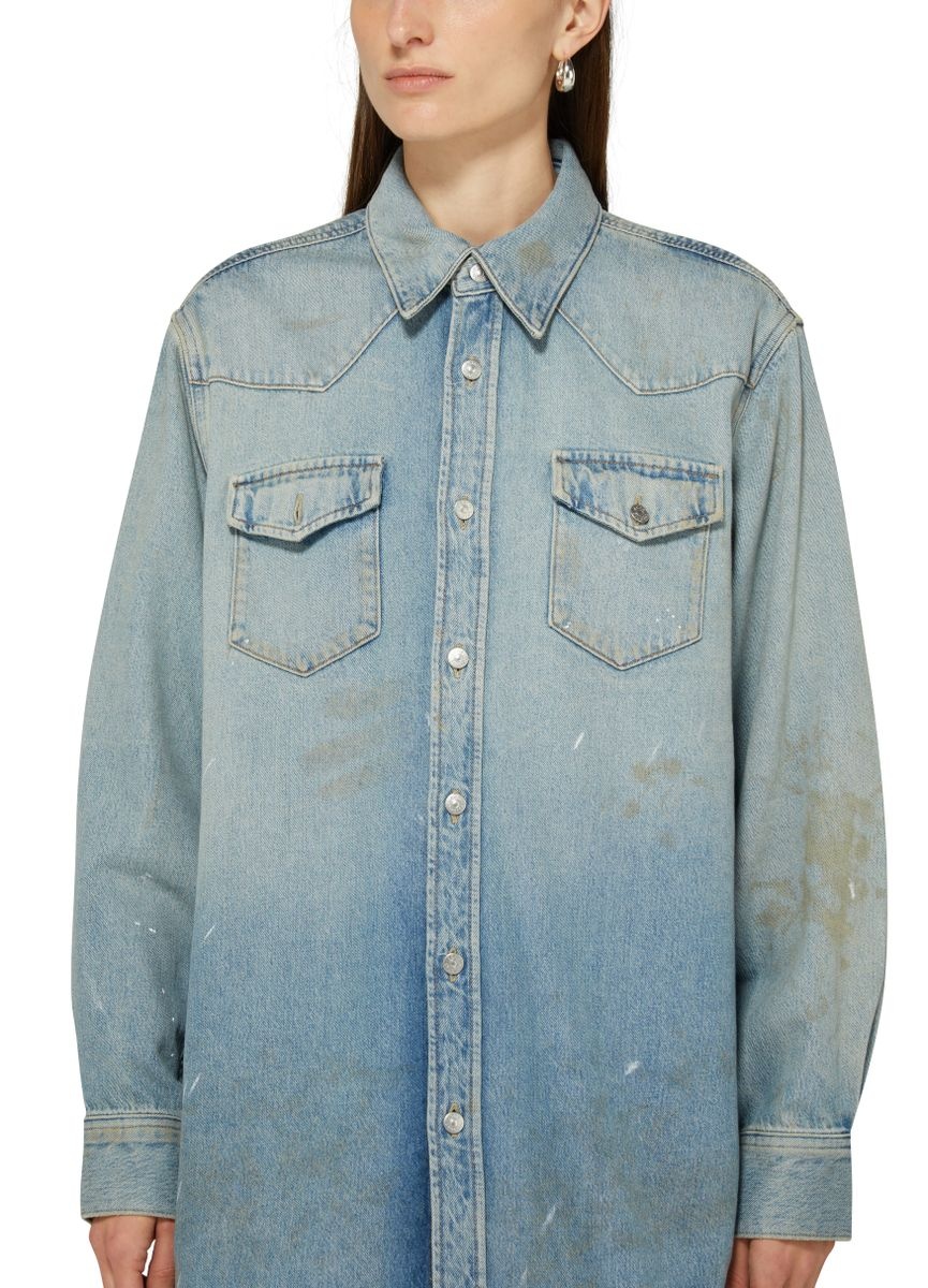 Denim shirt - 4