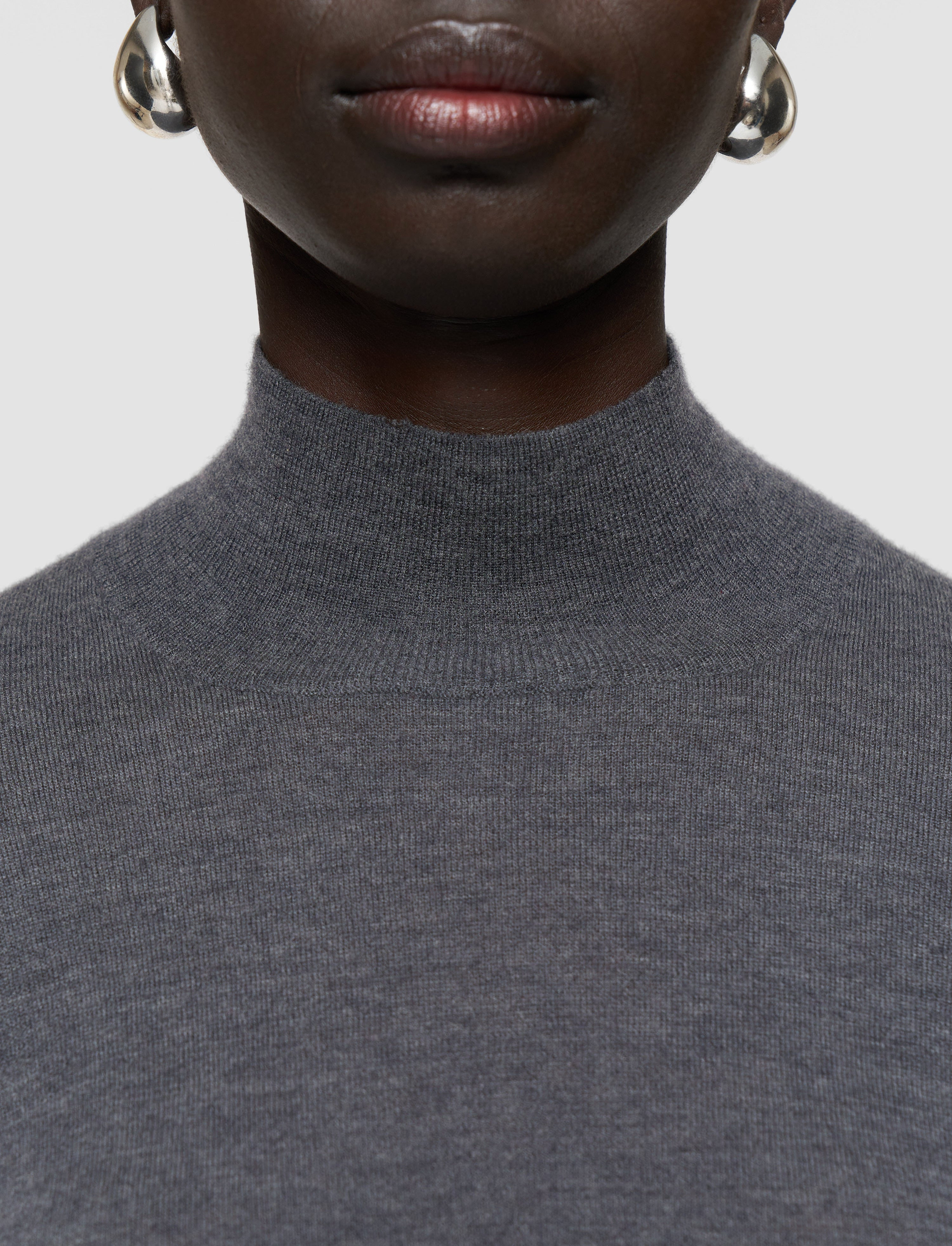 Cashair High Neck Jumper - 5