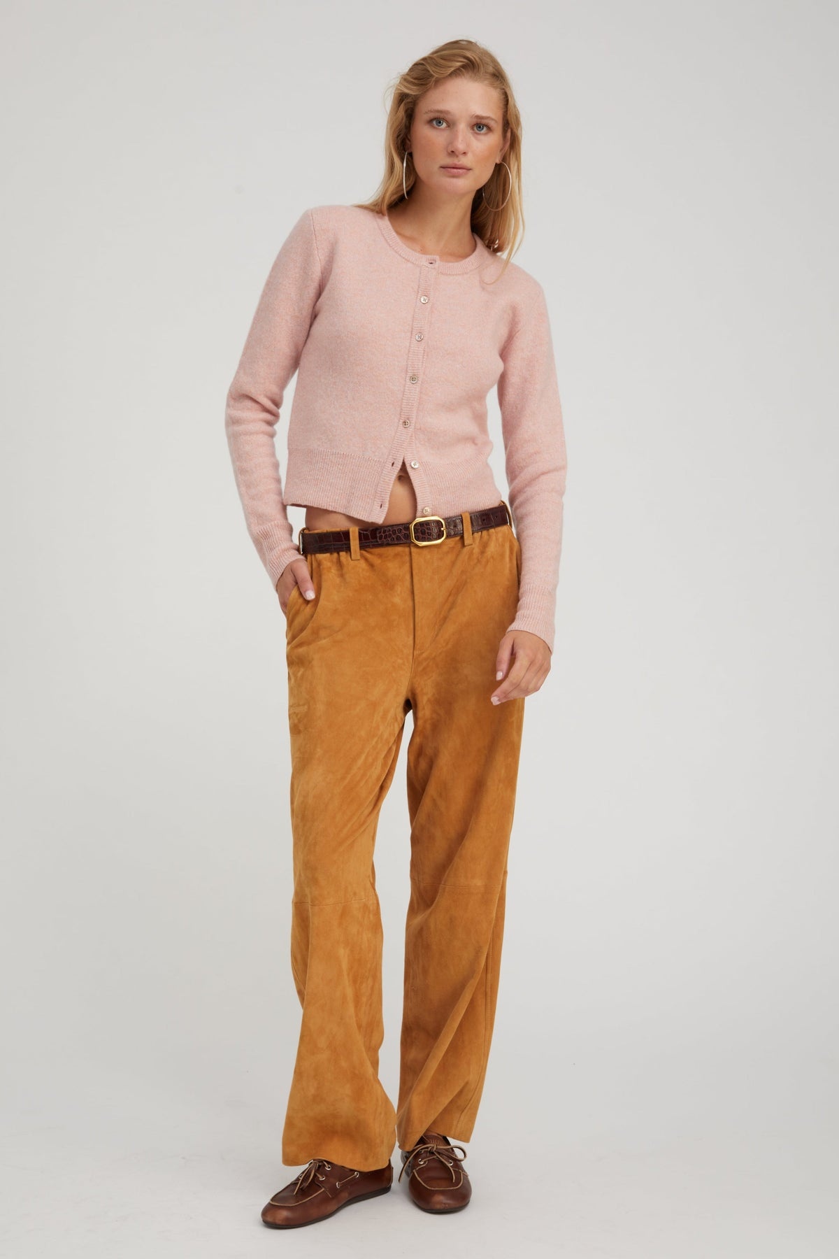 ROSE CASHMERE BABY CARDIGAN - 2