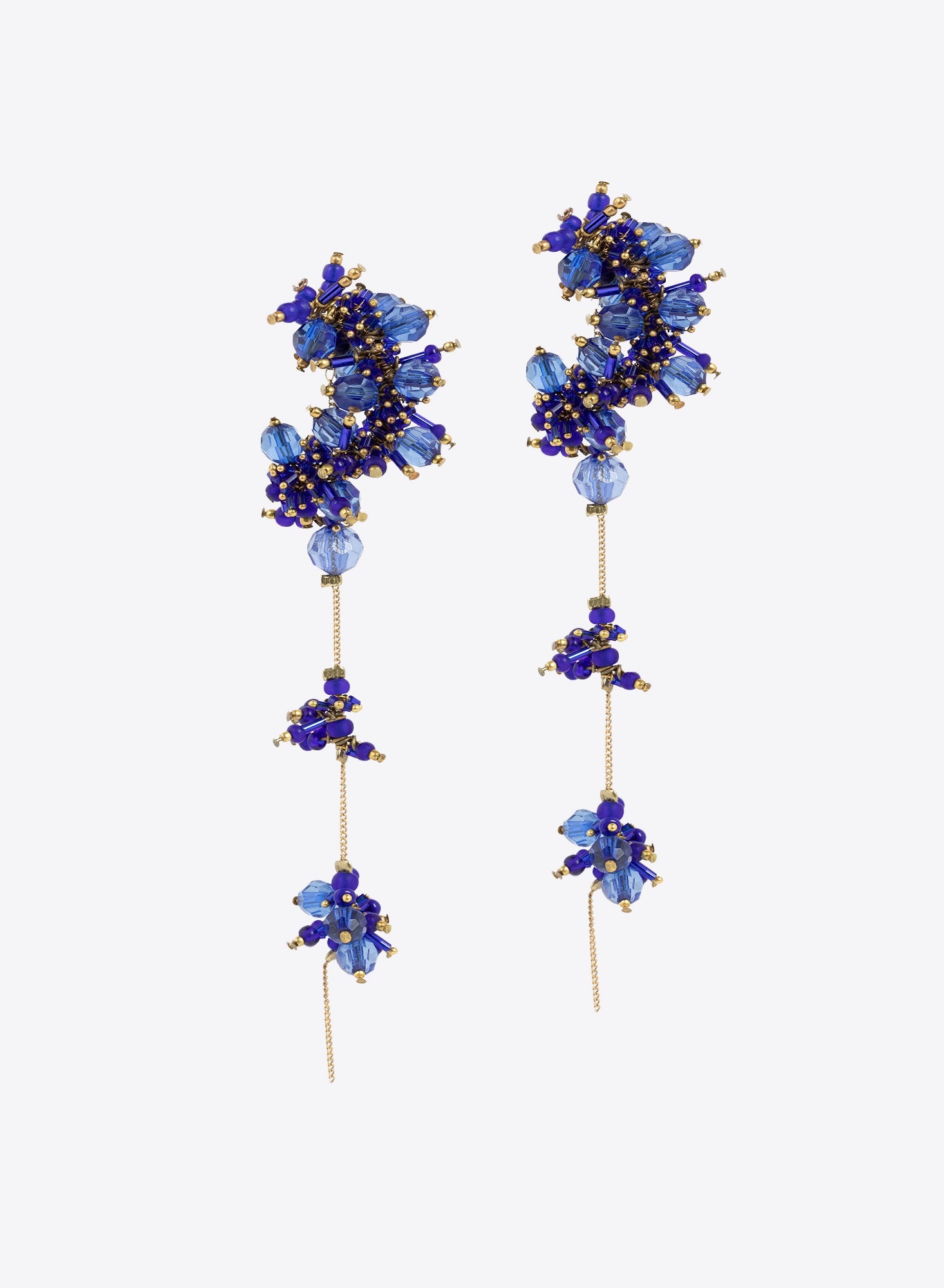 EMBROIDERED EARRINGS - 2
