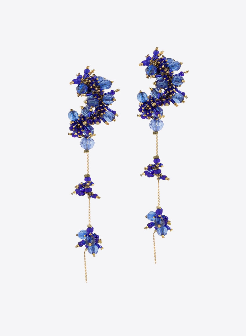 Dries Van Noten EMBROIDERED EARRINGS outlook