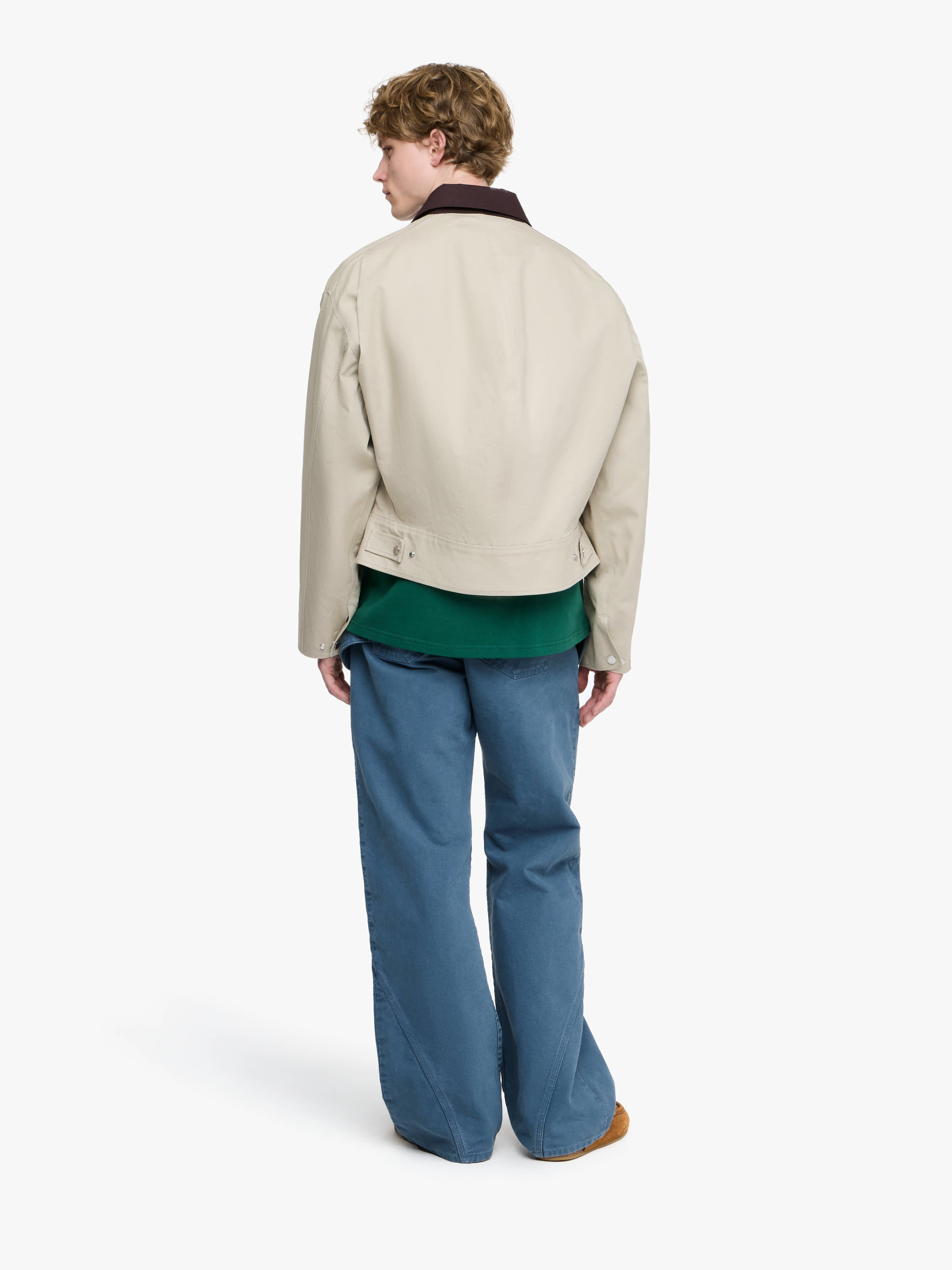 CURVED HEM WORKWEAR JACKET - 3