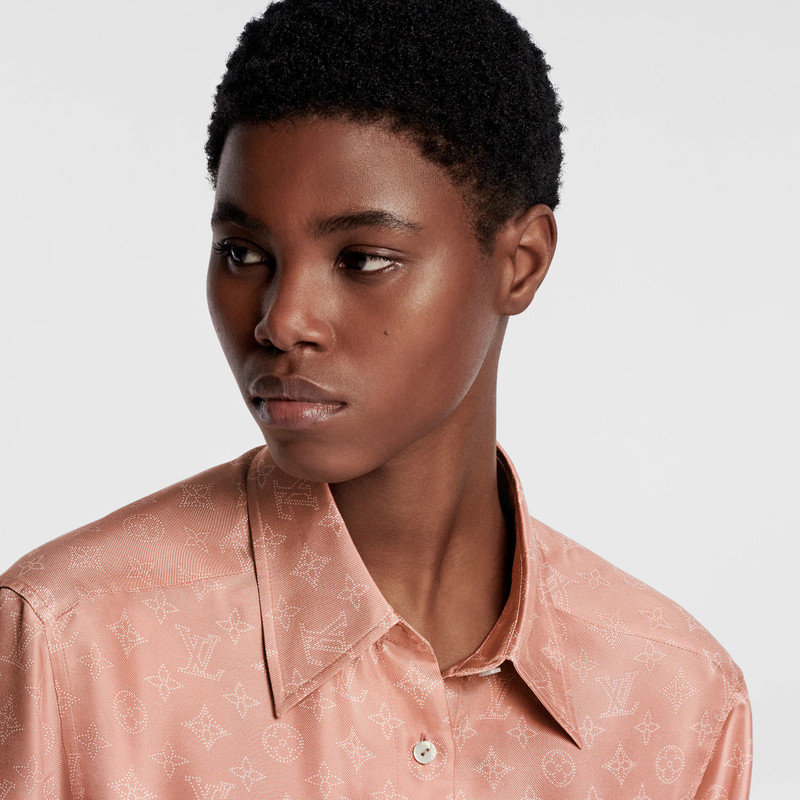 Mahina Monogram Flap Pocket Shirt 2