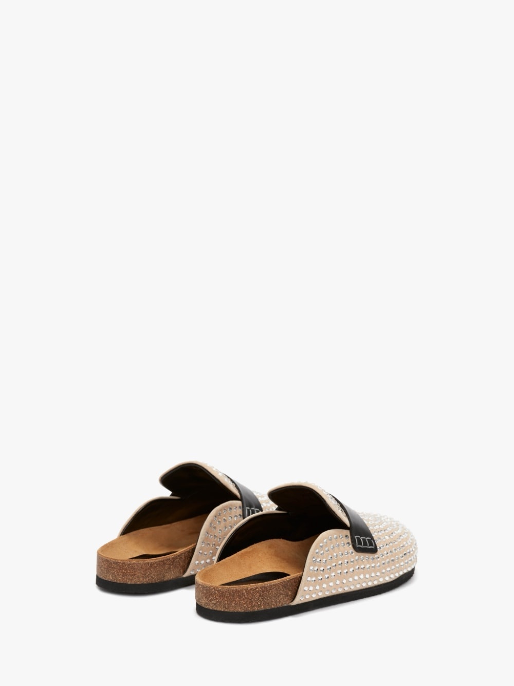 CRYSTAL LOAFER MULES - 3