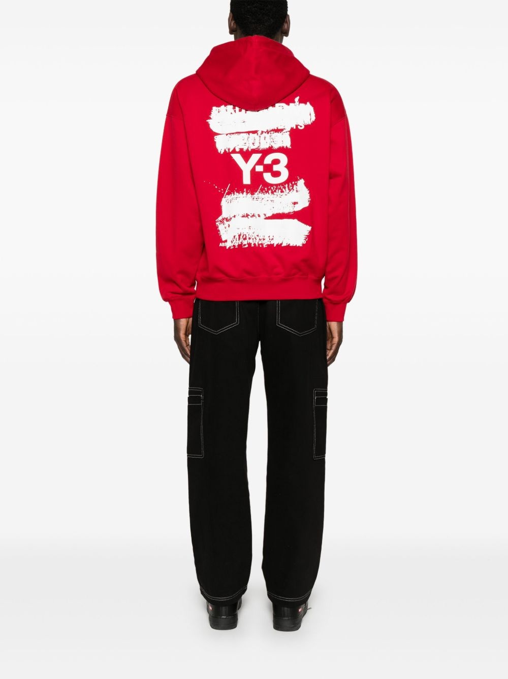 graphic-print hoodie - 3