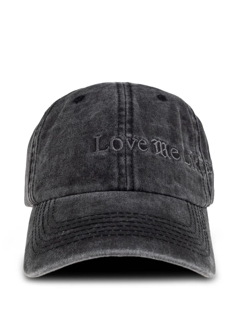 washed logo cap - 1