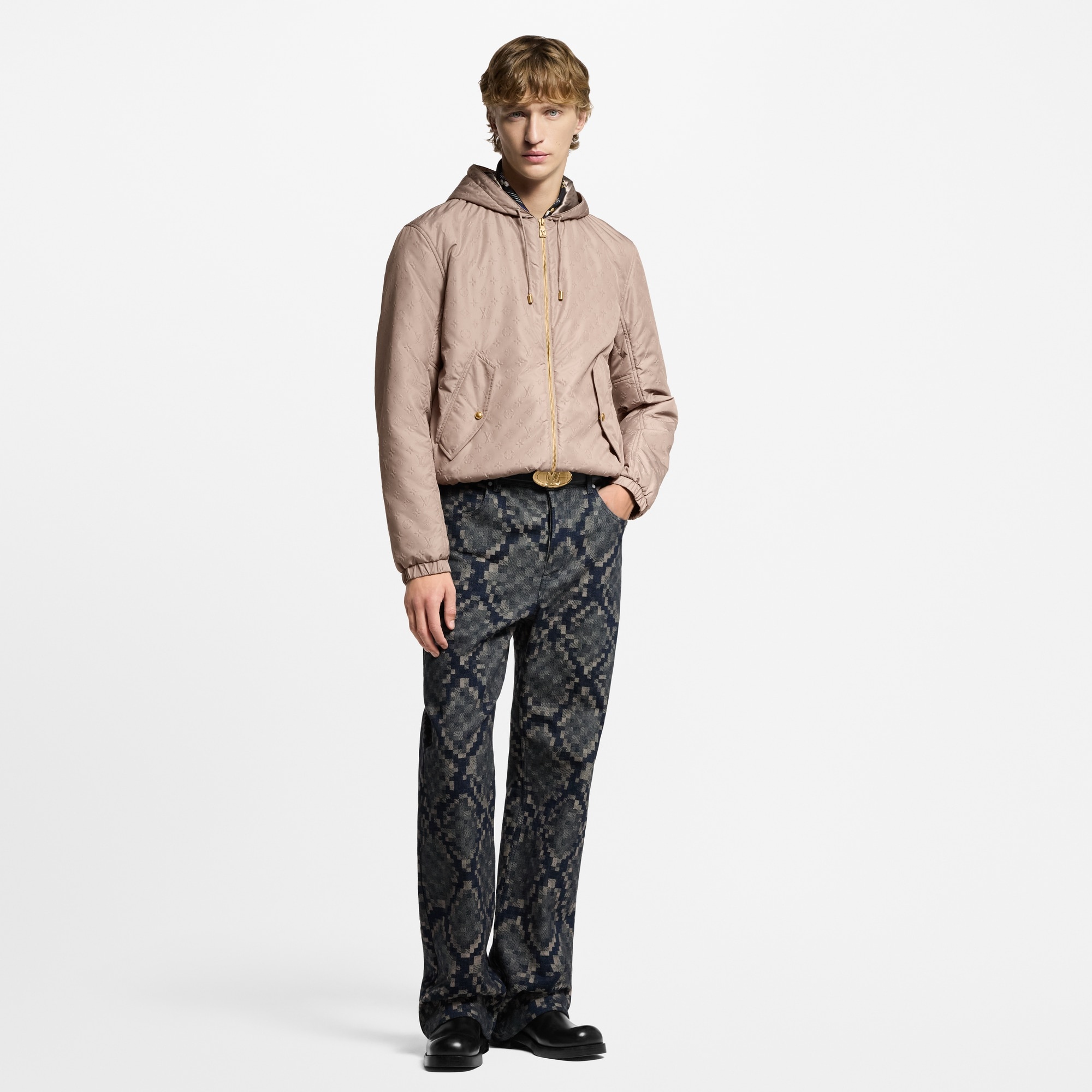 Monogram Padded Windbreaker - 4