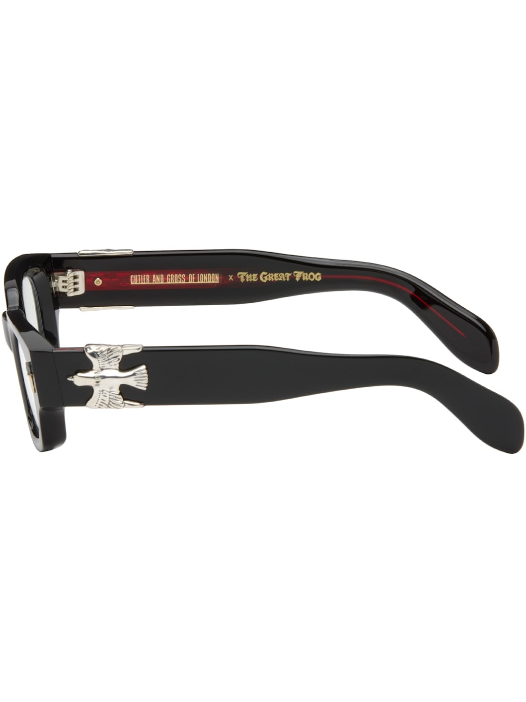 Black The Great Frog Edition Soaring Eagle Glasses - 3