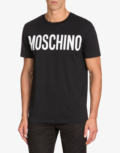 Moschino JERSEY T-SHIRT WITH LOGO outlook