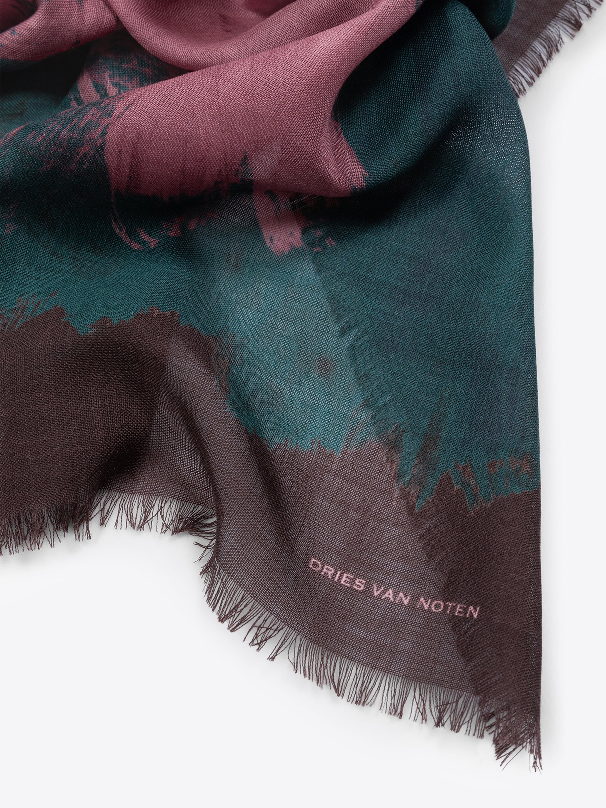PRINTED WOOL SCARF - 3
