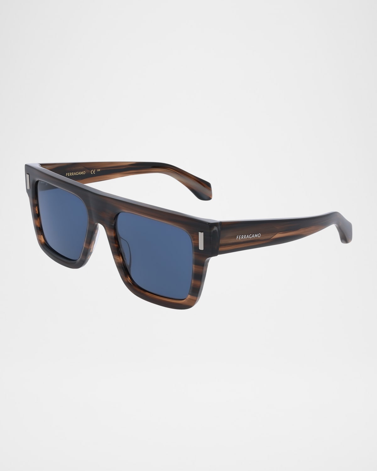 Men's Rivets Acetate Square Sunglasses - 3