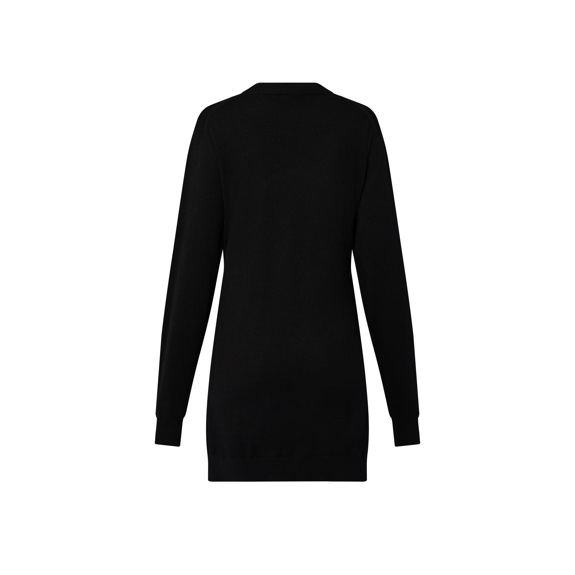 Sleeve Tie Knit Dress - 3