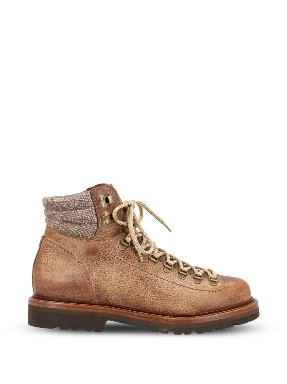 Brunello Cucinelli Lace-up Boots Brown Men - 1