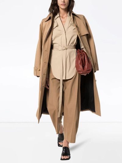 Bottega Veneta belted stretch shirt outlook