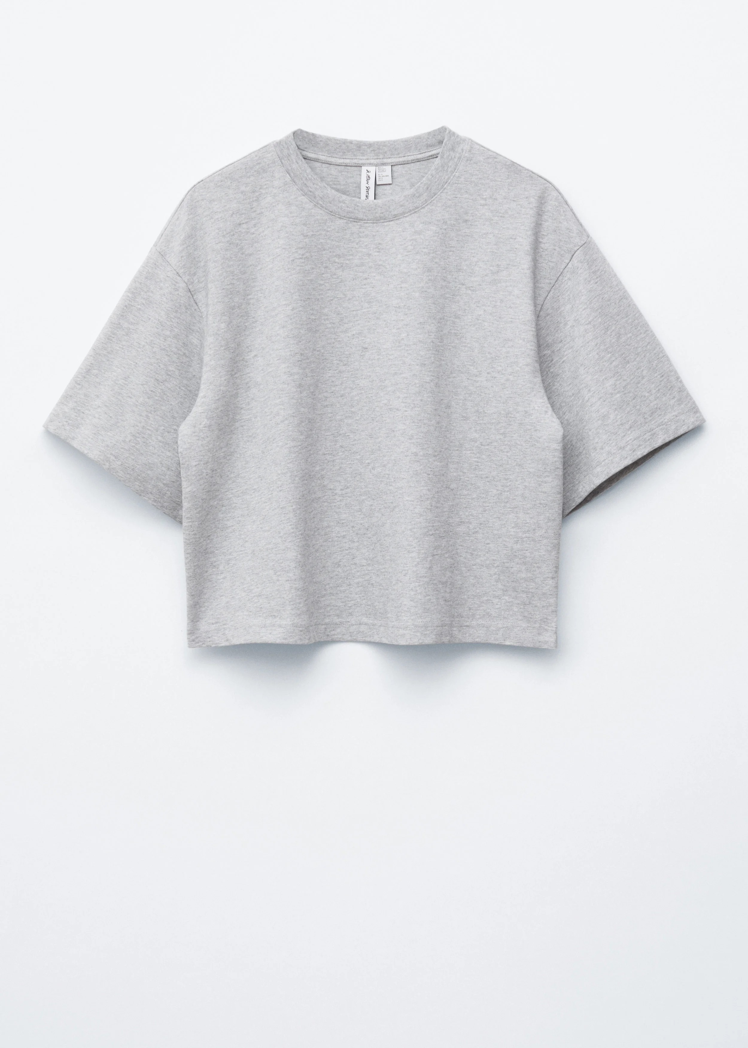 Boxy Cotton T-Shirt - 1