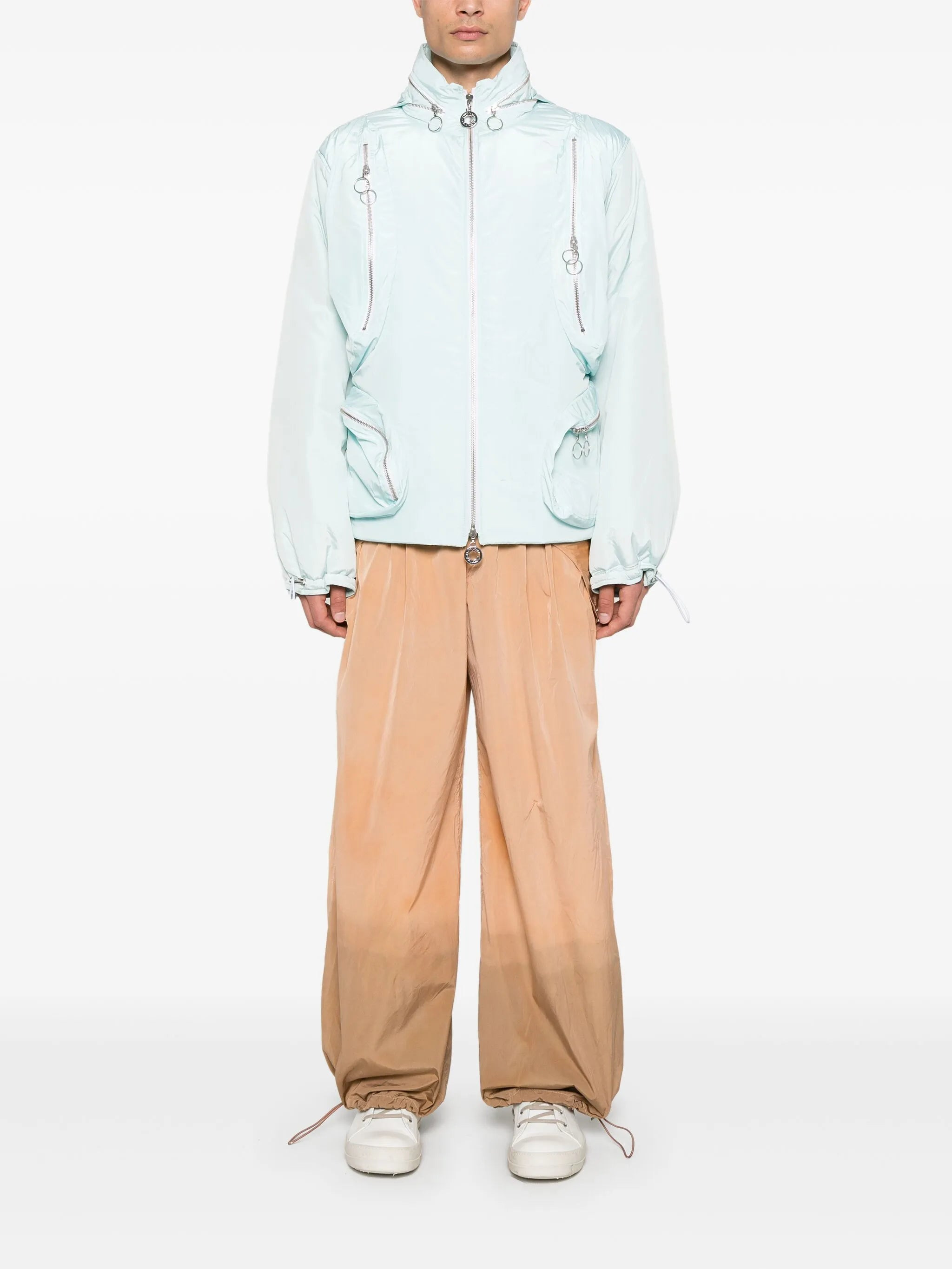multi-pocket padded jacket - 2