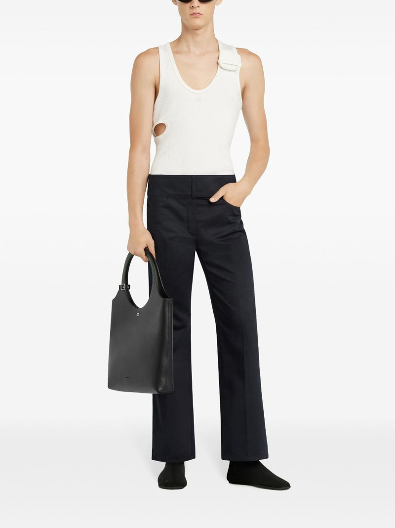courrèges 90's cut-out top outlook