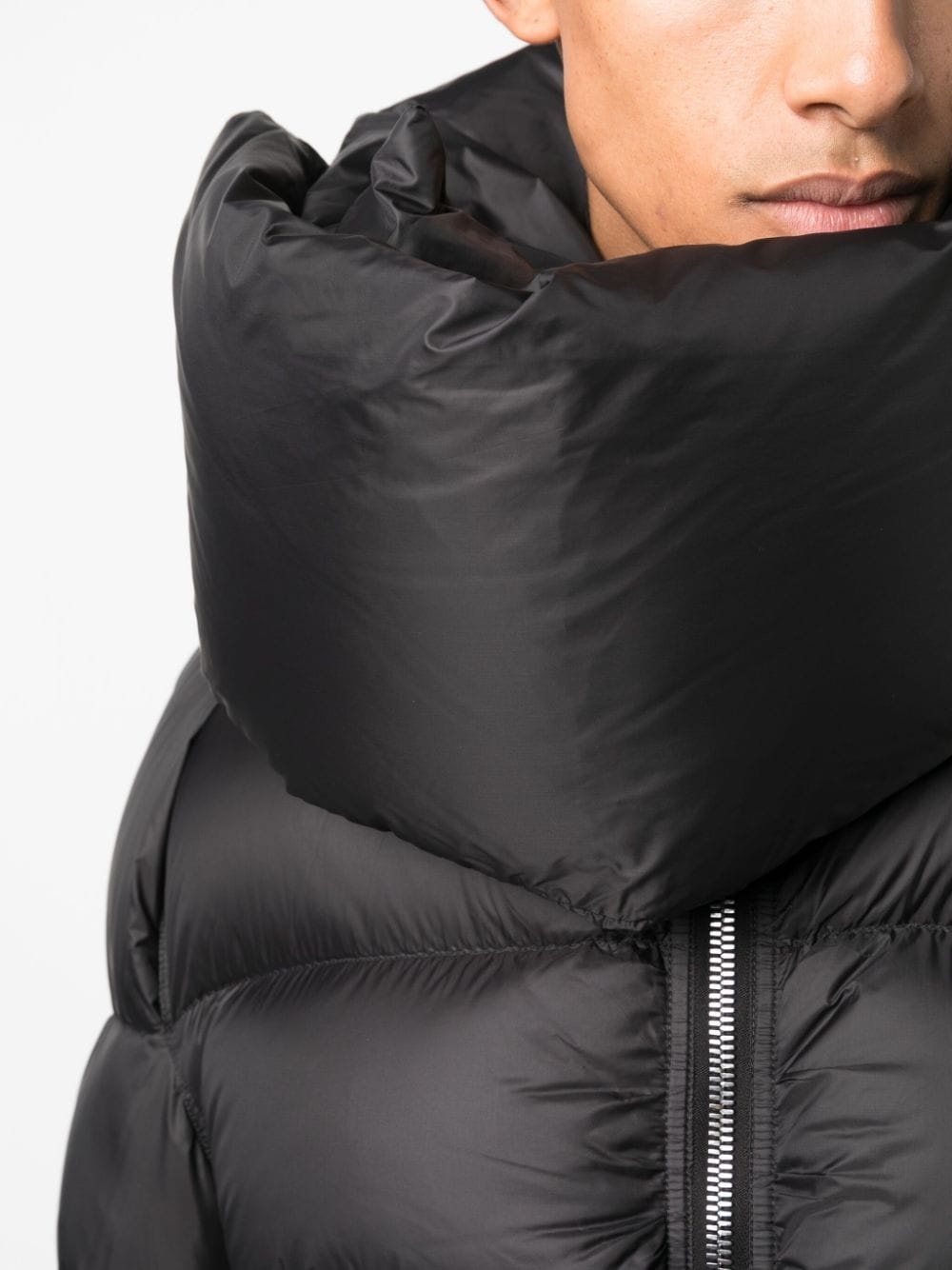 Rick Owens Babel Mountain Duvet cropped jacket | REVERSIBLE