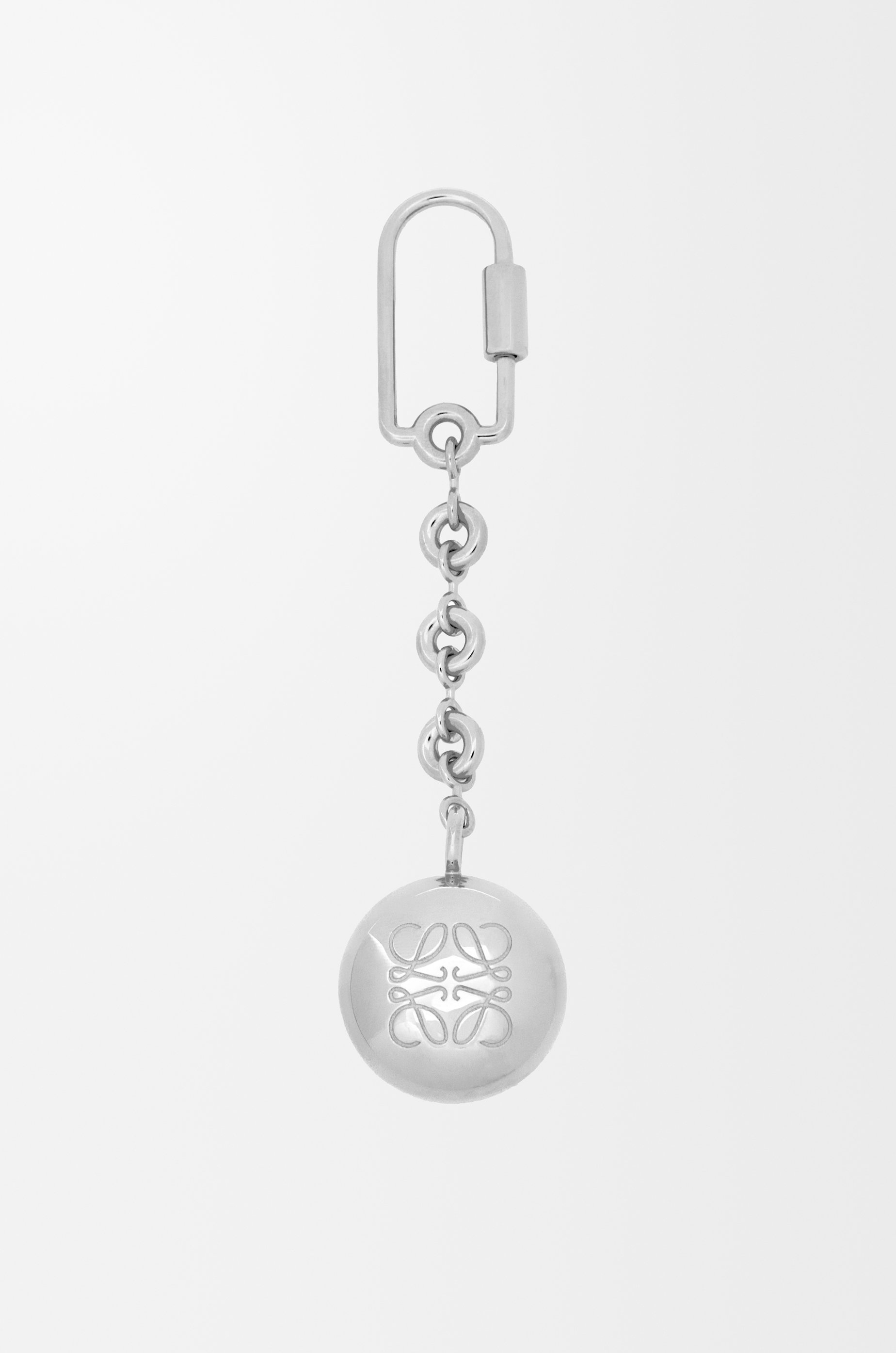 Pebble keyring in brass - 2