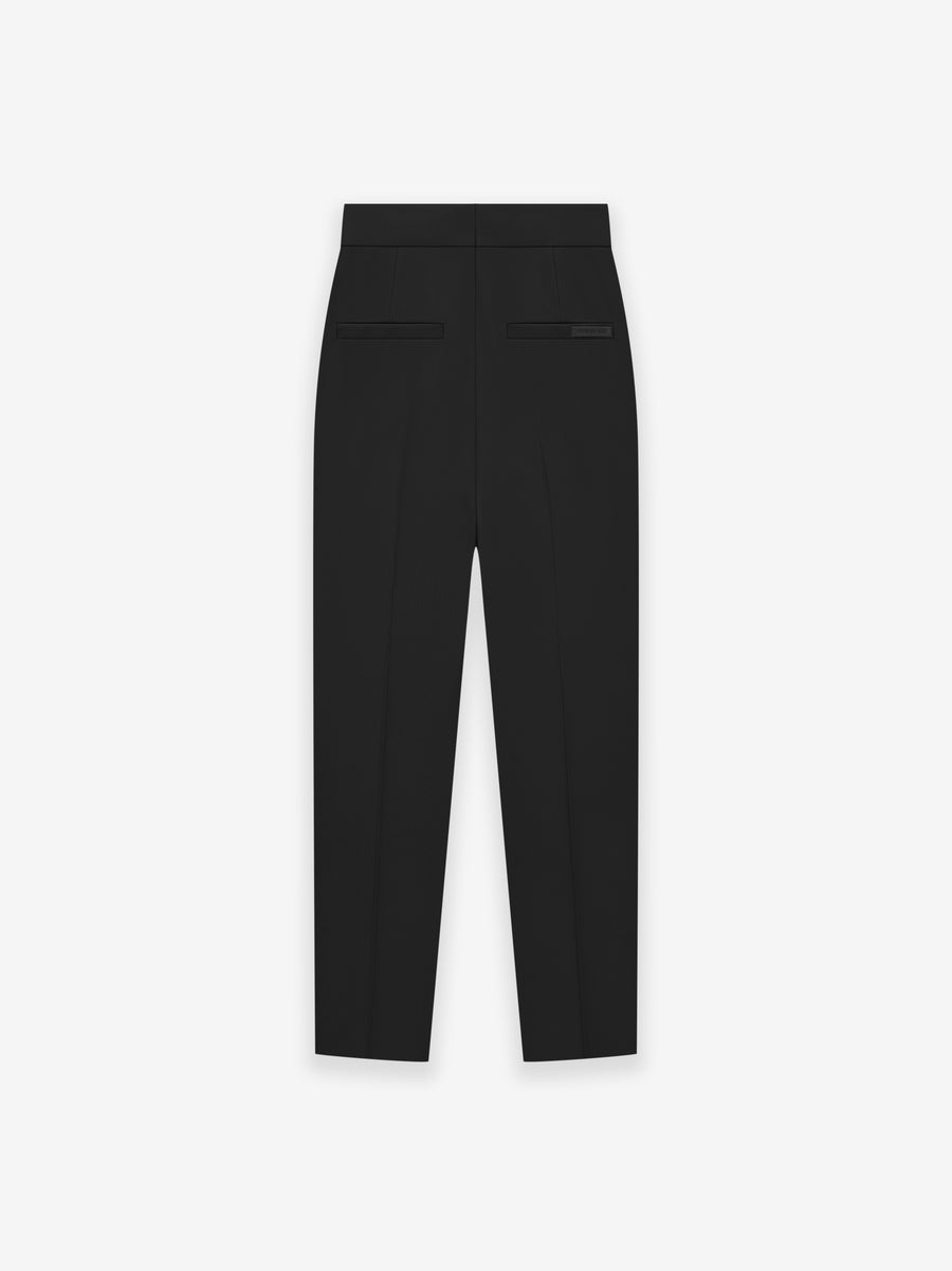 Wool Gabardine Single Pleat Trouser - 3