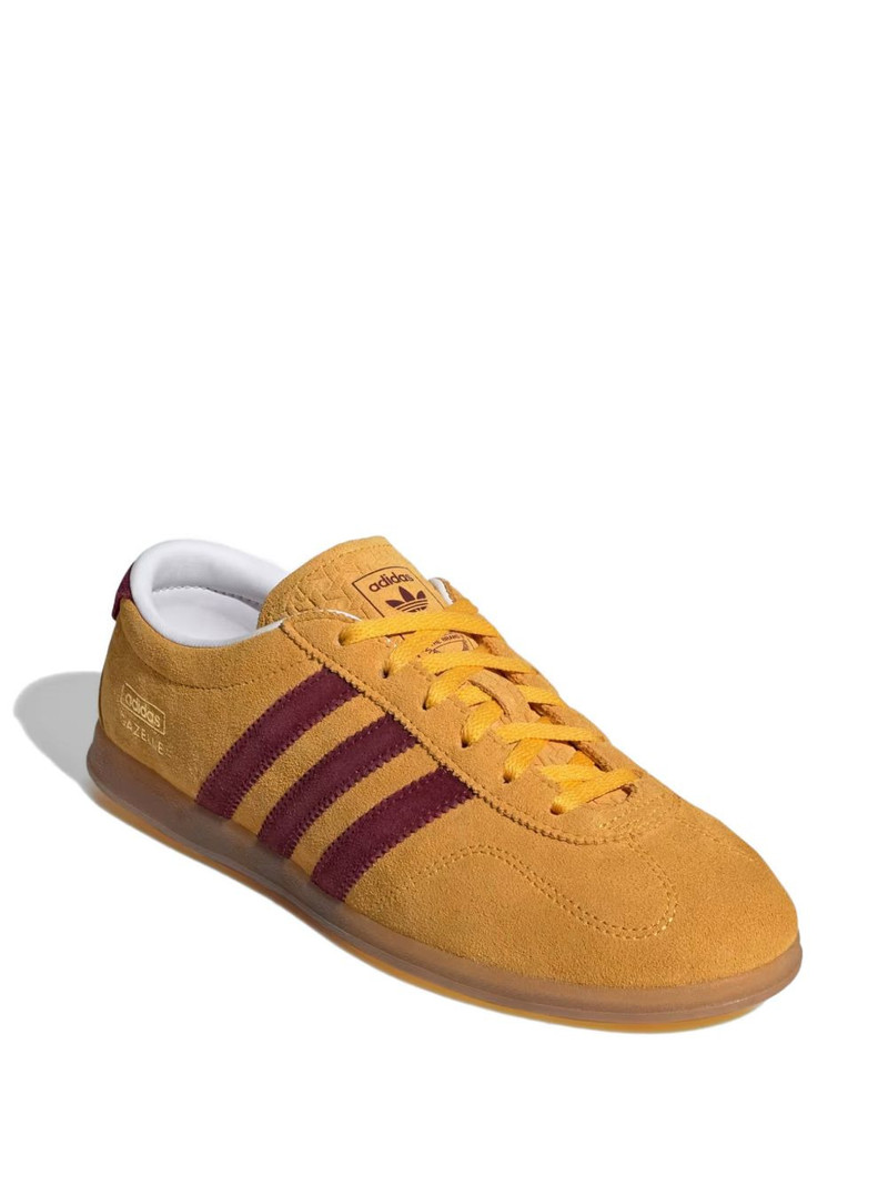 adidas Gazelle Lo Pro striped lace-up sneakers outlook