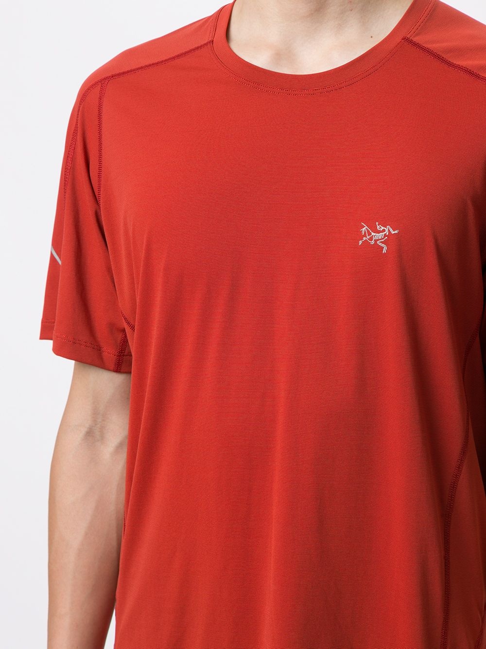 embroidered detail T-shirt - 5