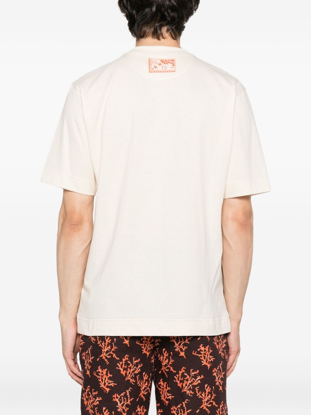 floral-print T-shirt - 3