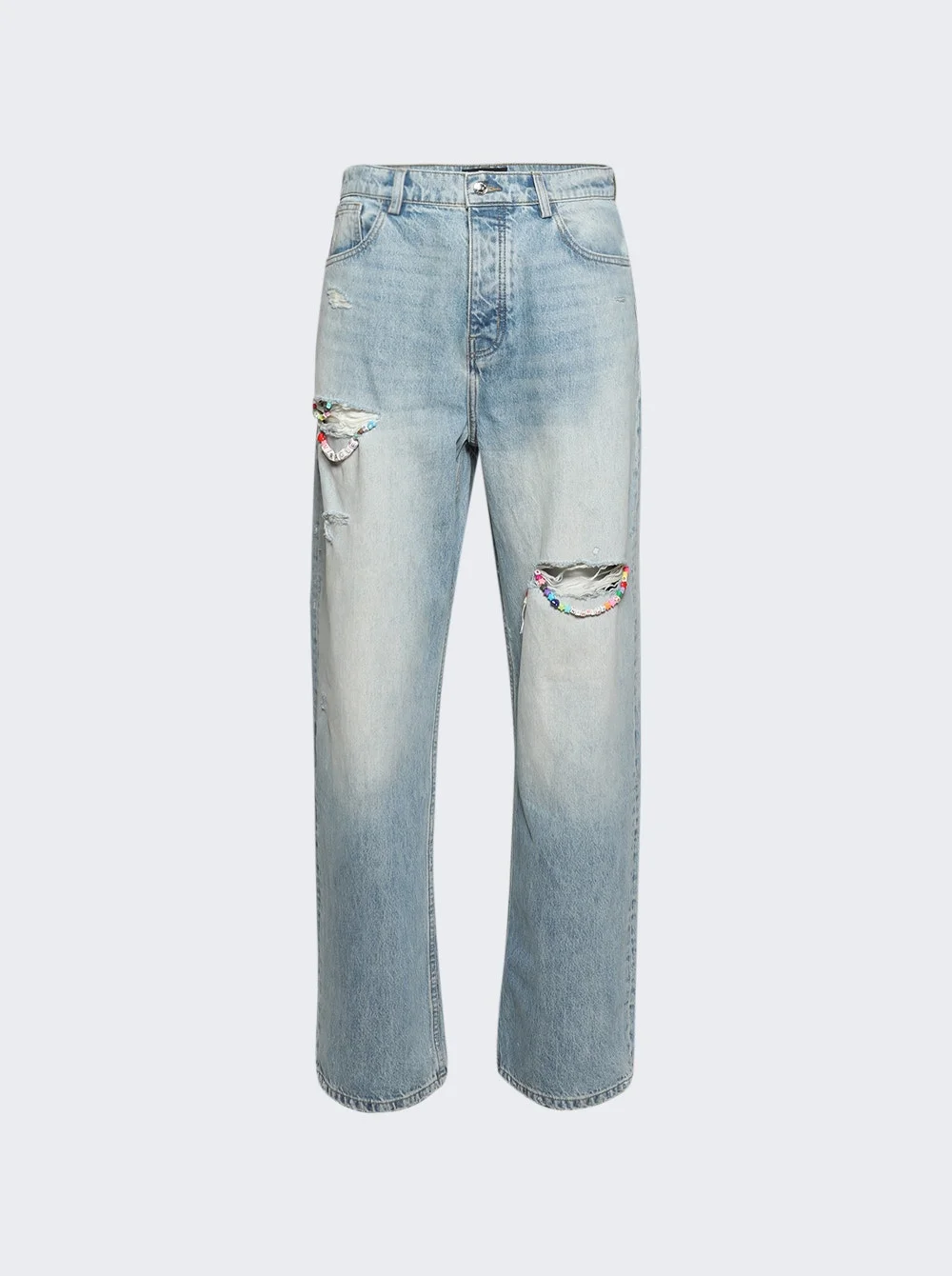 Friendship Baggy Jeans Light Wash Denim - 1