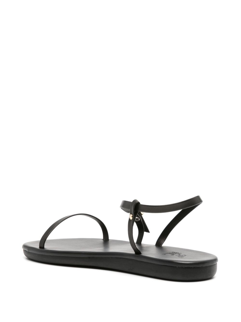 Niove flat leather sandals - 3
