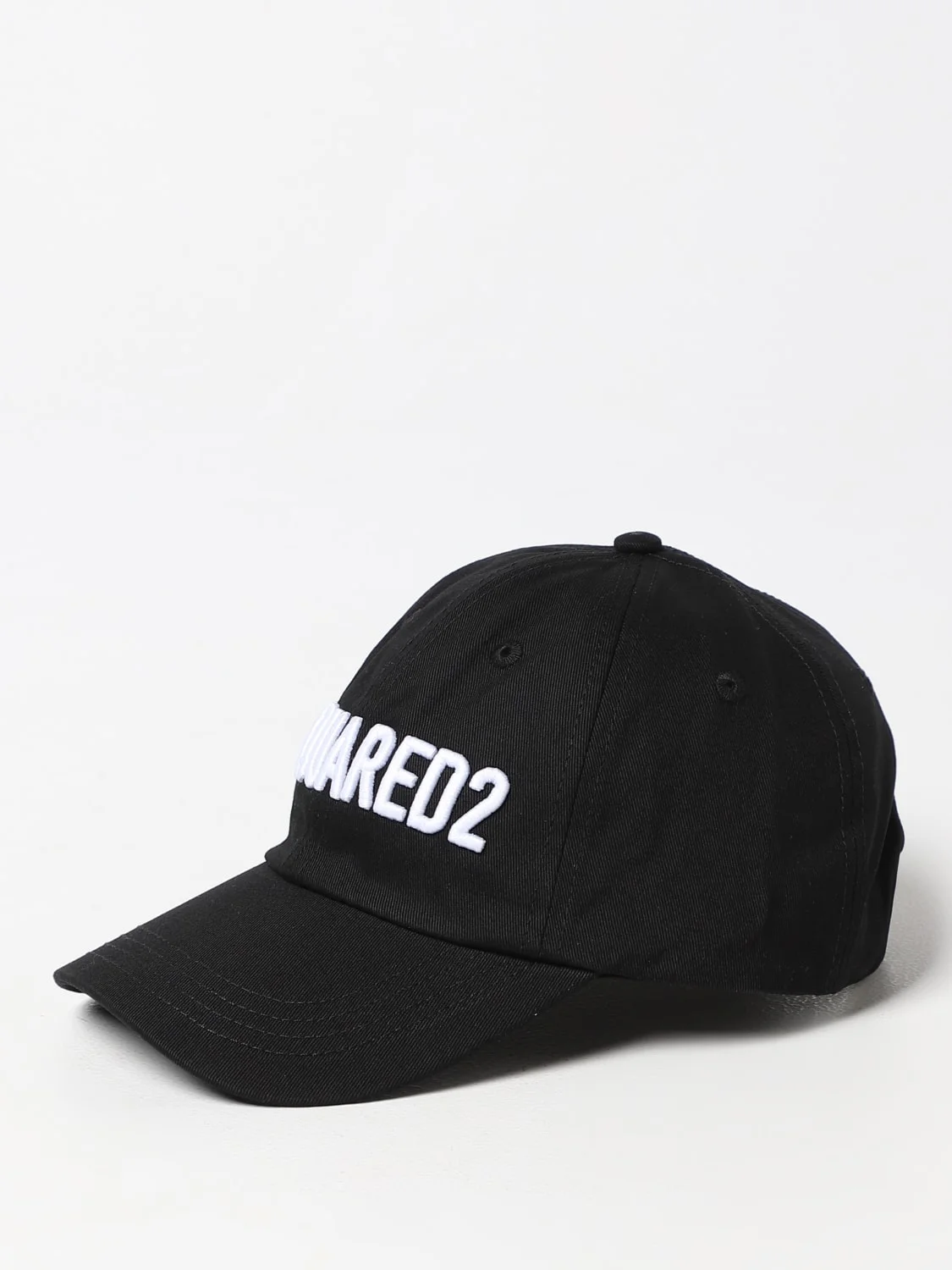 Dsquared2 hat in cotton with embroidered logo - 1
