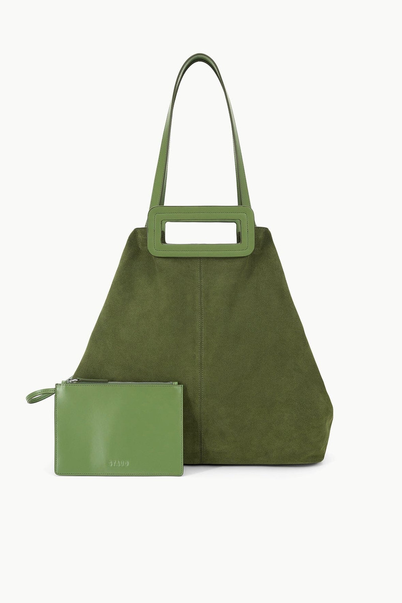 STAUD GRANDE TOTE BAG AVOCADO 3