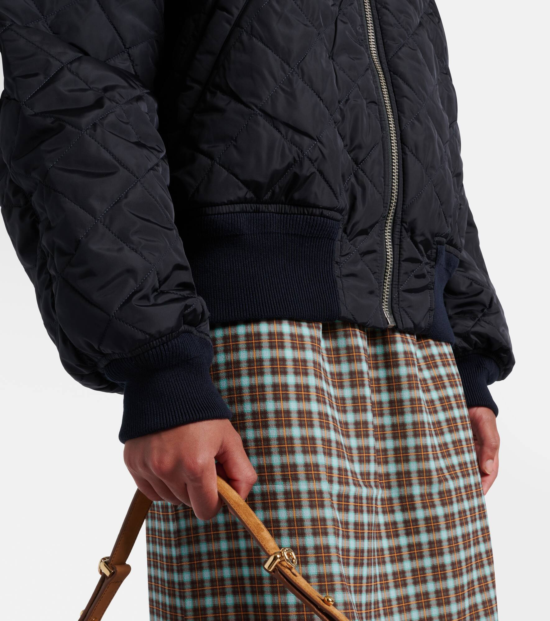 Hooded quilted jacket - 5