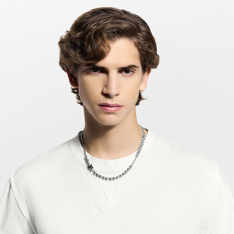 Damier Staples Ball Necklace 3