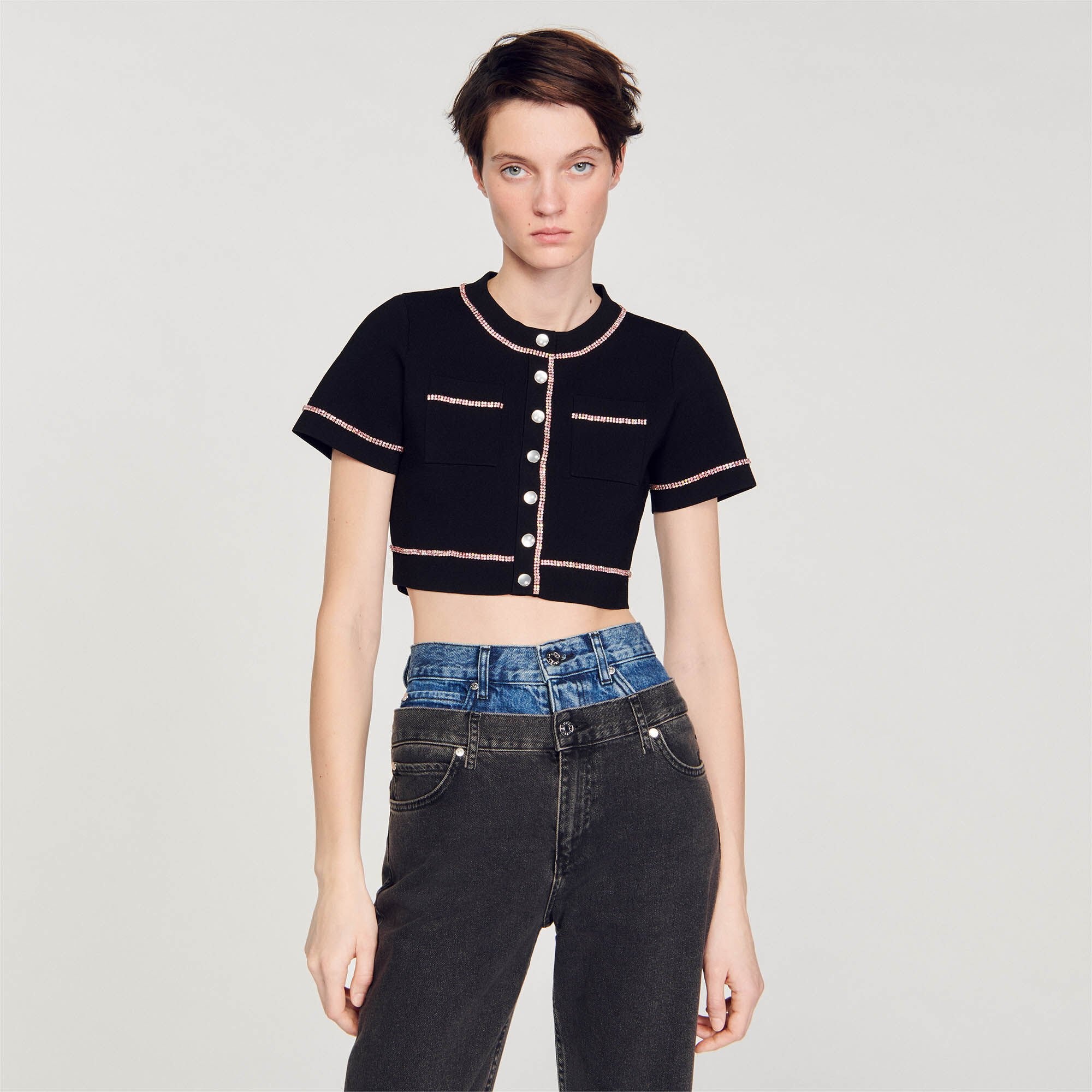 CROPPED CARDIGAN - 5
