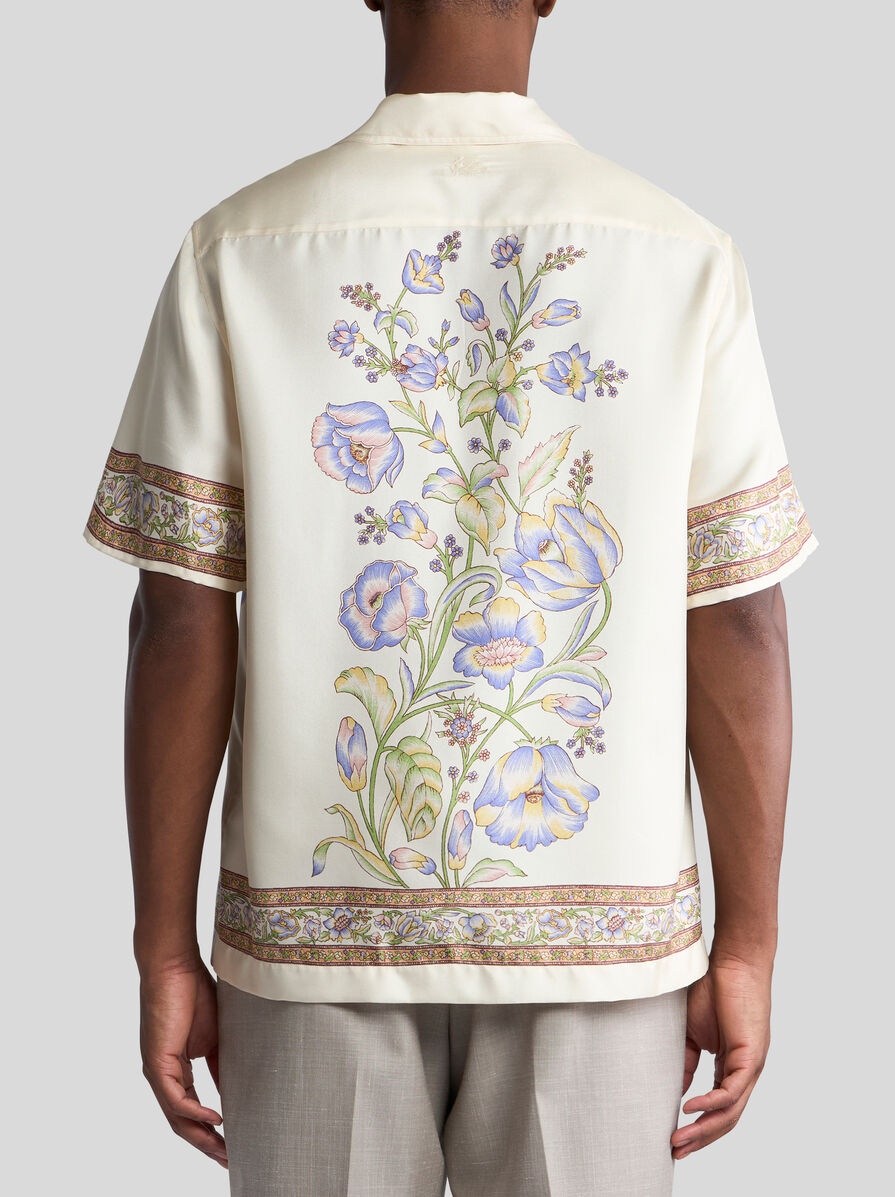 FLORAL-PRINT BOWLING SHIRT - 5