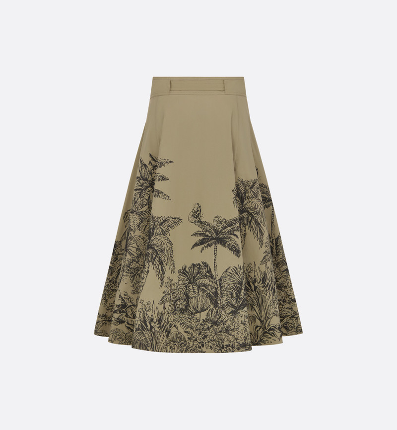 Dior Dioriviera Mid-Length Belted Skirt outlook