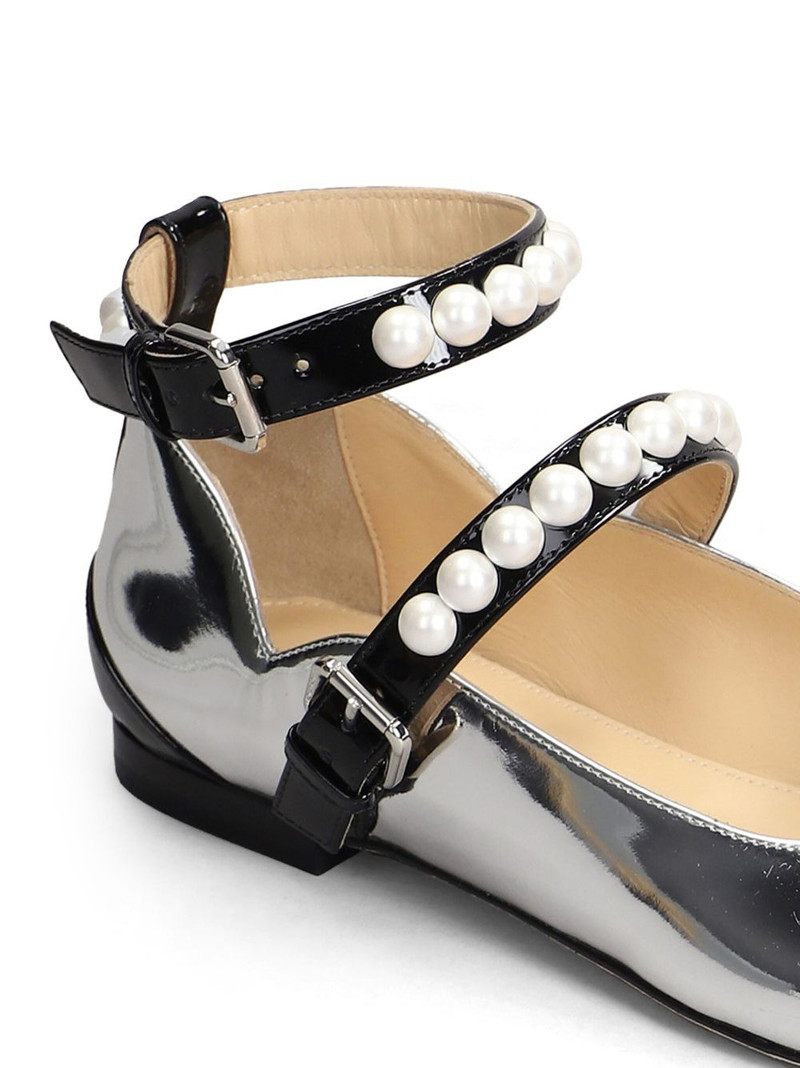 panelled-design ballet flats 5