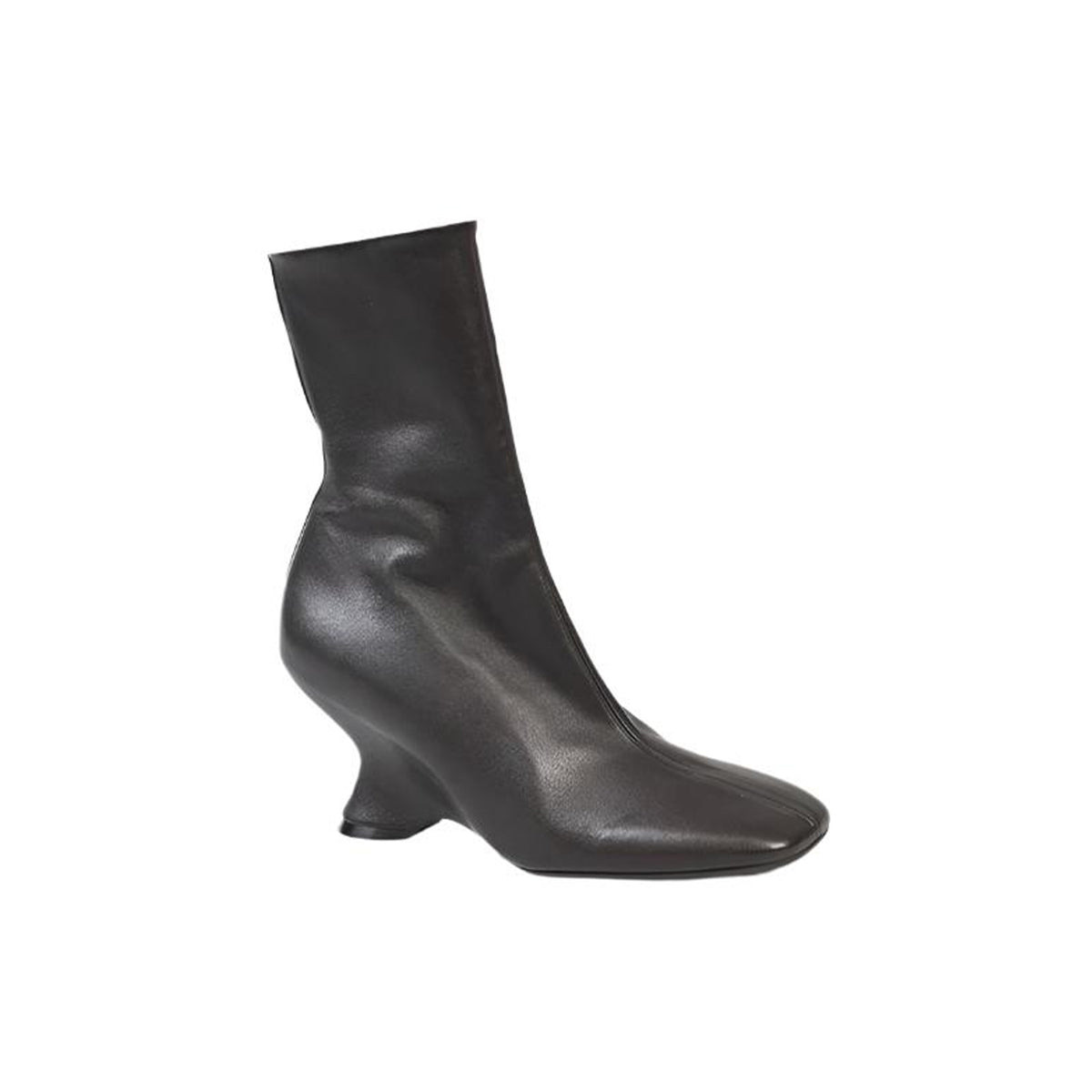 WOMEN'S HALF BOOTS (DARK BROWN) - 2