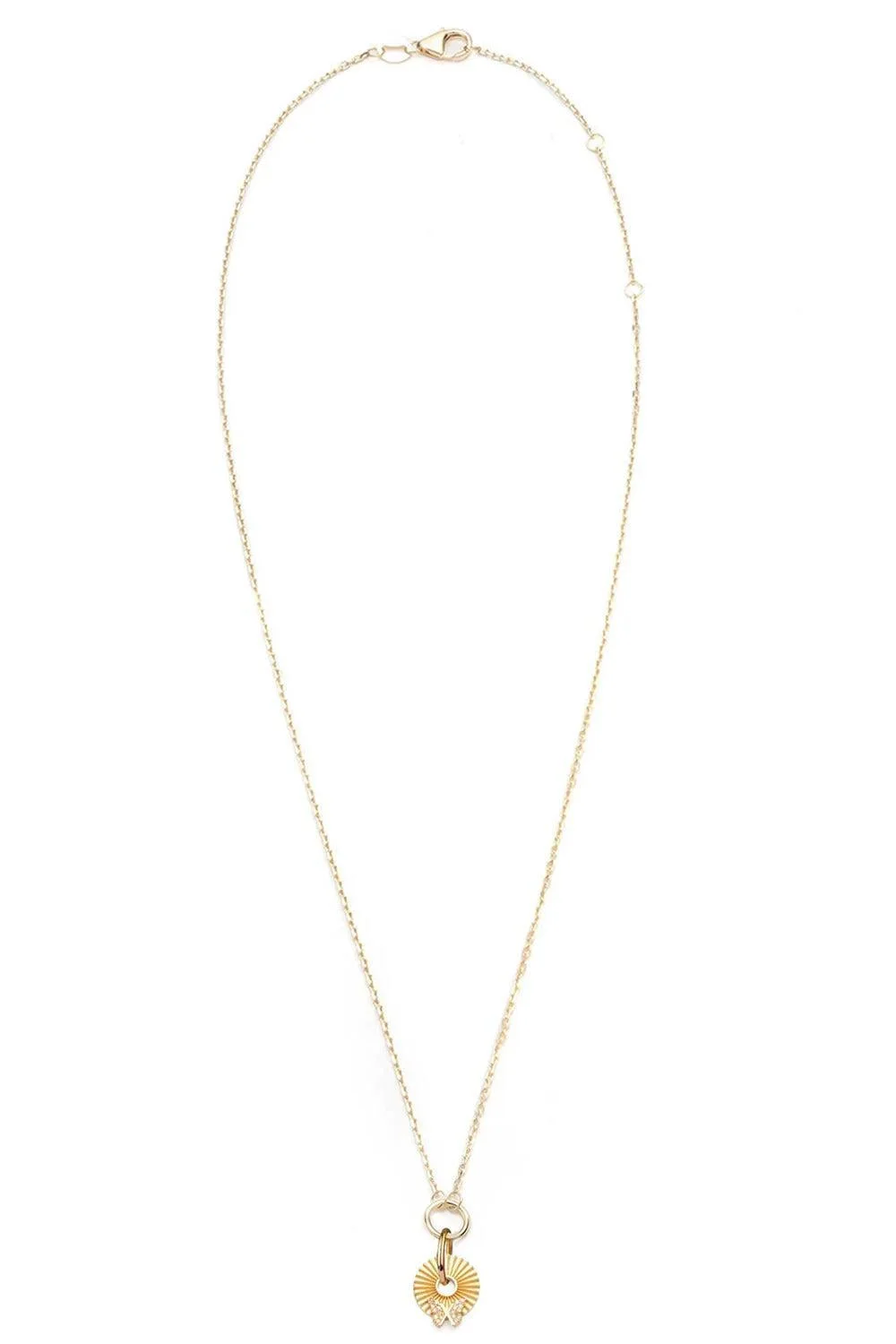 Butterfly - Reverie Symbol Disk Necklace - 1