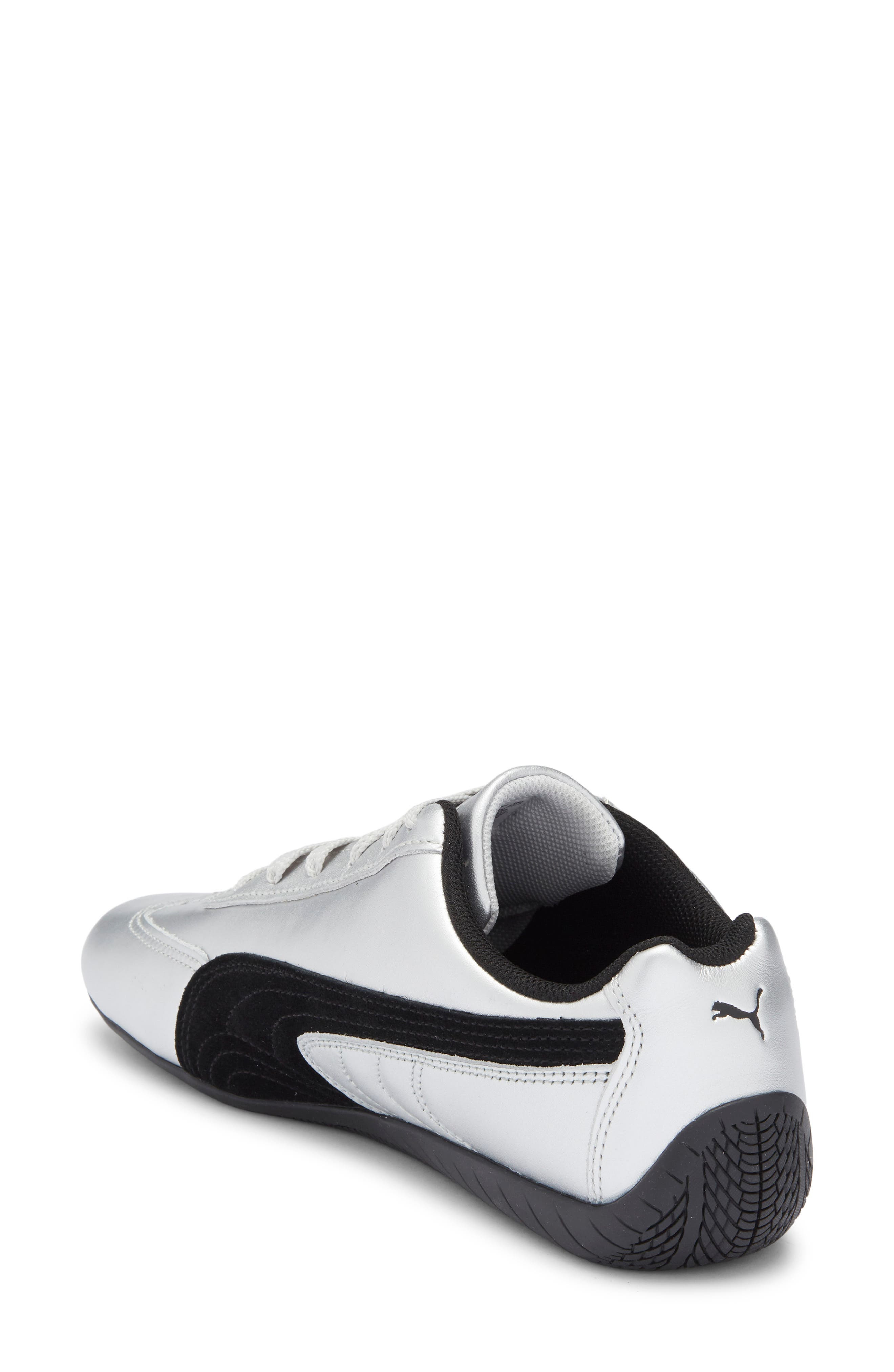 PUMA Speedcat Metallic Sneaker in Puma Silver/Puma Black at Nordstrom - 2
