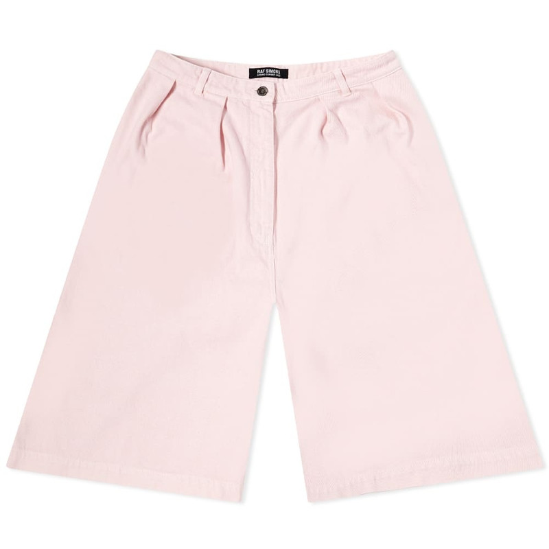 Raf Simons Raf Simons Double Pleat Denim Shorts outlook