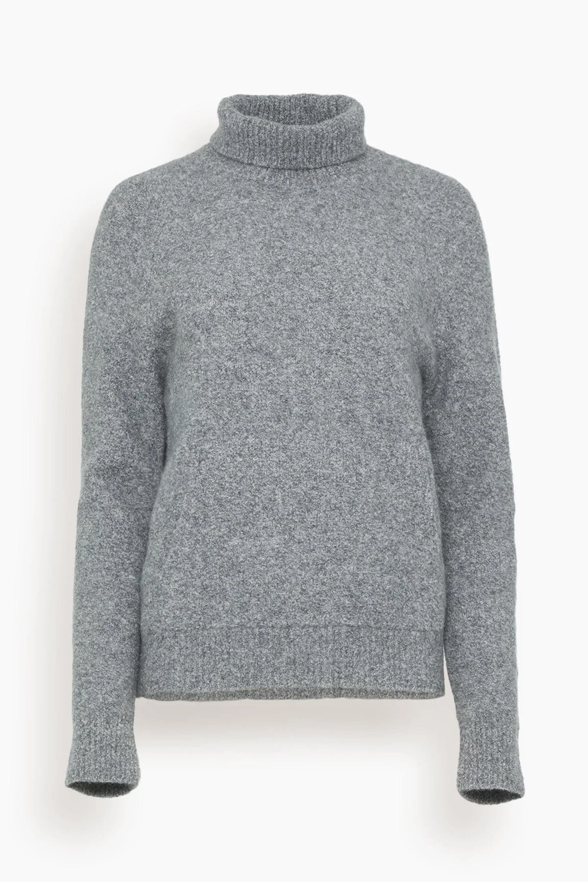 Eleonora Sweater in Speckled Graphite Bouclé - 1