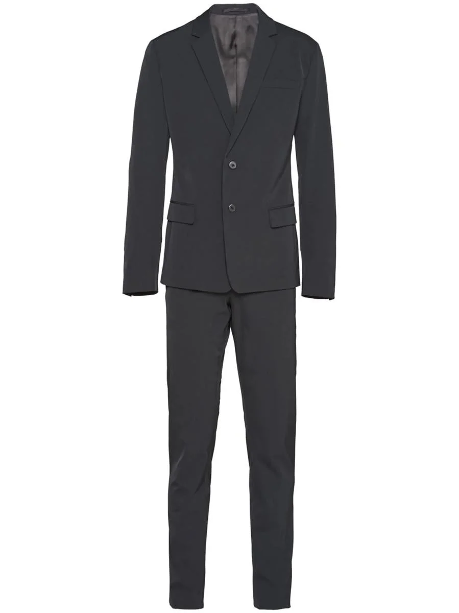 Prada Single-Breasted Techno Suit - 1
