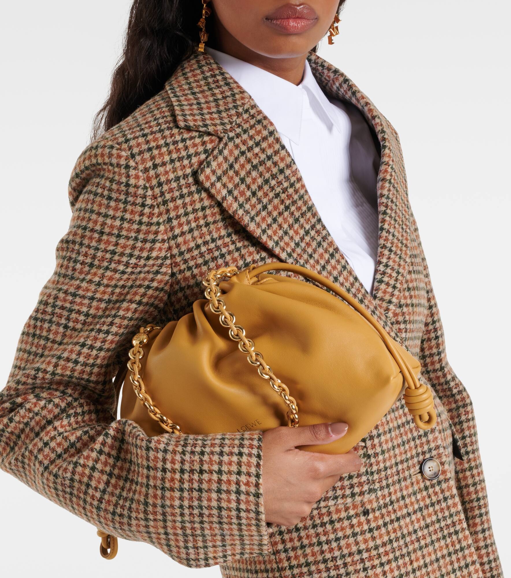 Flamenco Small leather clutch - 8