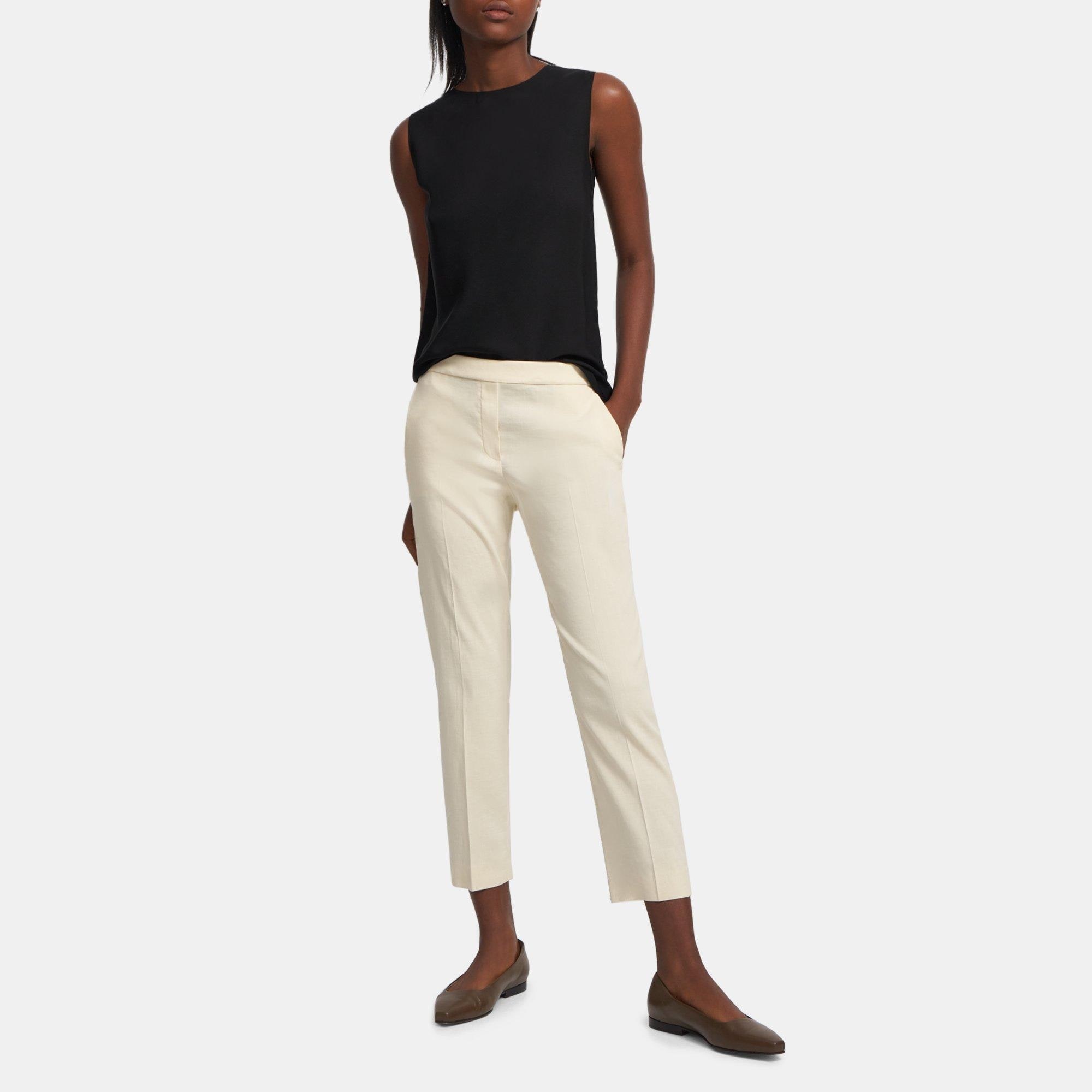 Treeca Pull-On Pant in Good Linen - 1