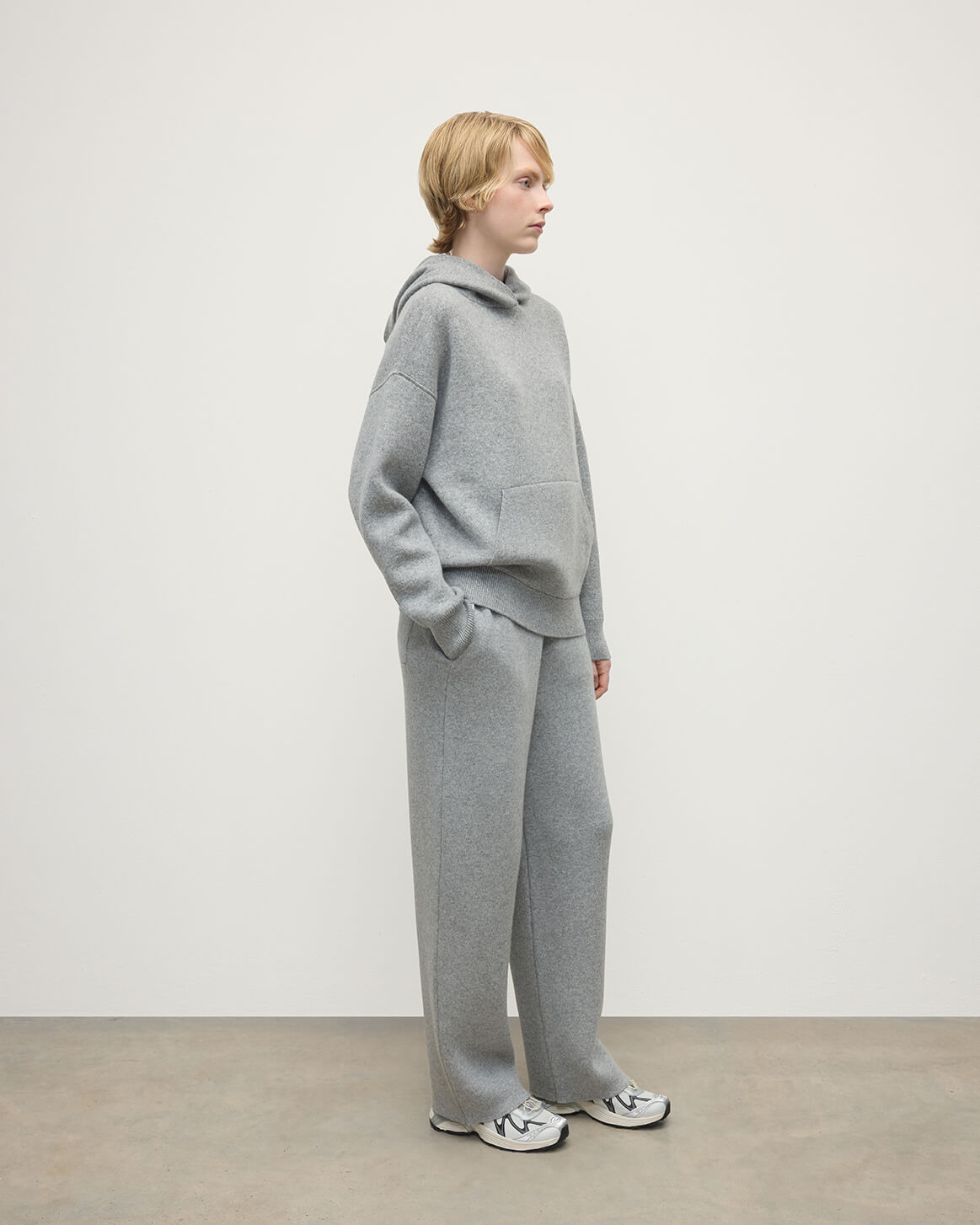 Double-Face Grey Joggers - 3
